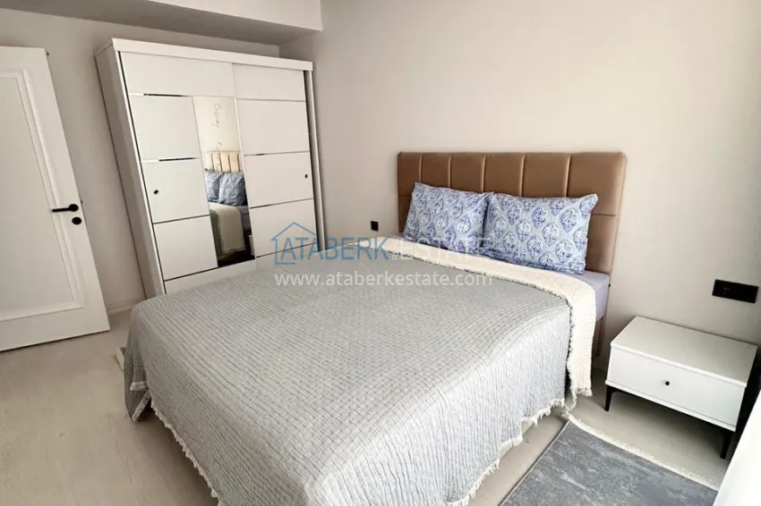 Purchase Two-bedroom apartment with new furniture in the center of Alanya - suitable for a residence permit 10 