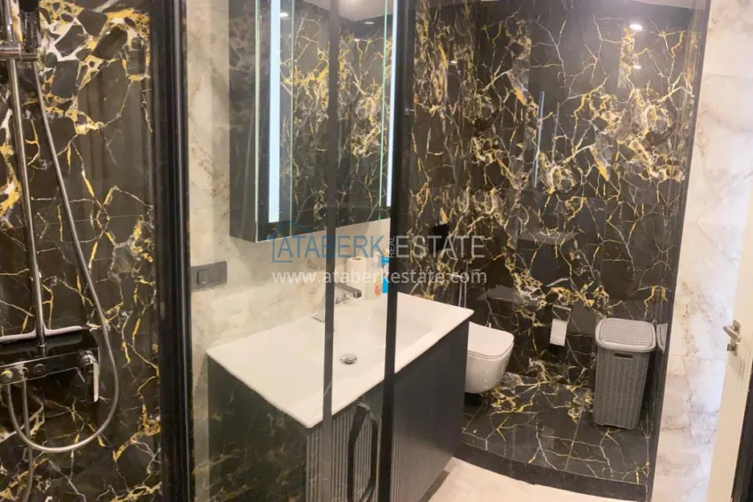 Purchase 1+1 apartment for rent in the five-star Turkler resort, Alanya (no pets) E62 11