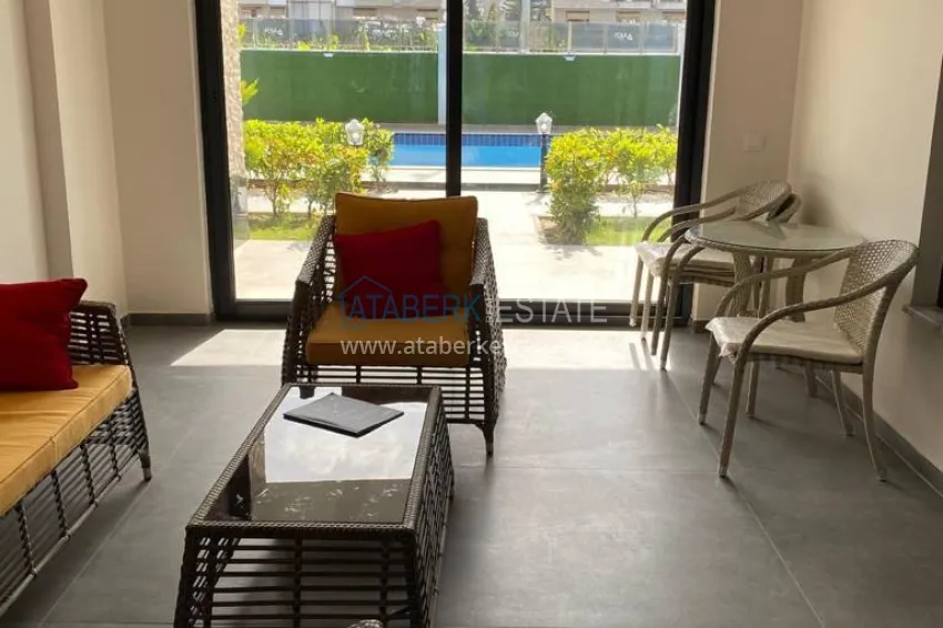 Garden duplex with a modern interior in a complex with infrastructure - Kargicak, Alanya 10 