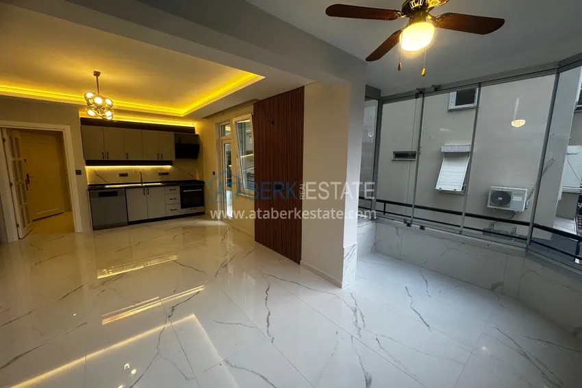 Purchase  Newly renovated one-bedroom apartment in the center of Alanya — suitable for a residence permit 10 