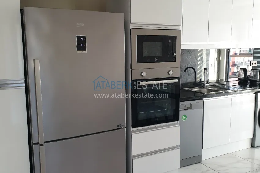 Purchase 4+1 apartment with designer interiors and views — Alanya, Mahmutlar district 12 