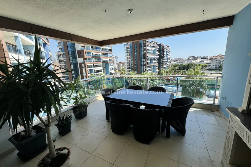 Purchase Furnished 2+1 apartment in a prestigious complex in Alanya, Cikcilli — suitable for a residence permit 13 