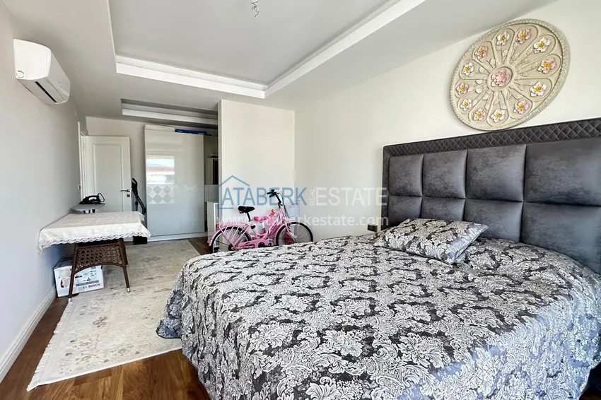 Purchase  Furnished 2+1 penthouse with sea view - Alanya, Kestel, first coastline 11 