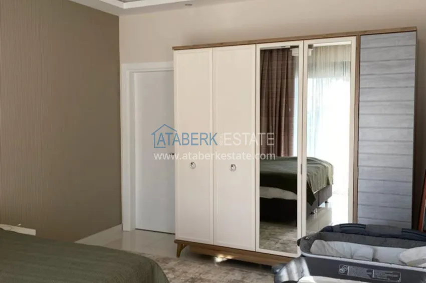 Purchase  Furnished 2+1 garden duplexes in a complex with infrastructure, Kargicak 11 