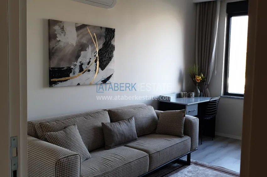 Purchase 4+1 apartment with designer interiors and views — Alanya, Mahmutlar district 13 