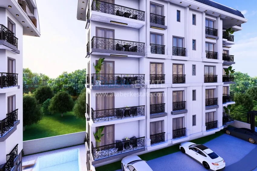 A new project in the center of Alanya - the Cleopatra beach area. A liquid investment asset with the prospect of increasing value 12