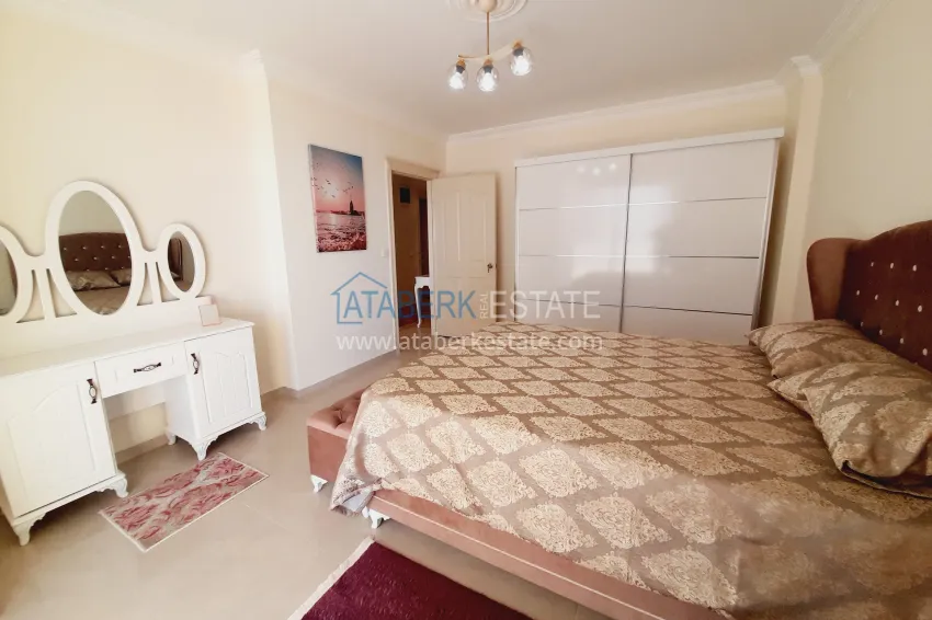 Purchase  Two-bedroom apartment with furniture and sea view — Alanya, Mahmutlar, Tuesday Market District 12 