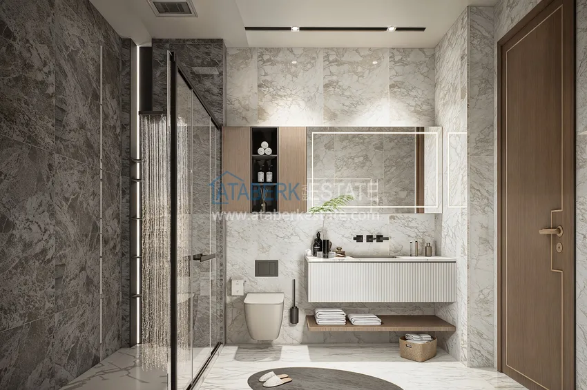 Purchase  Investing in the center of Alanya: a profitable residence project 250 meters from Cleopatra Beach 12 