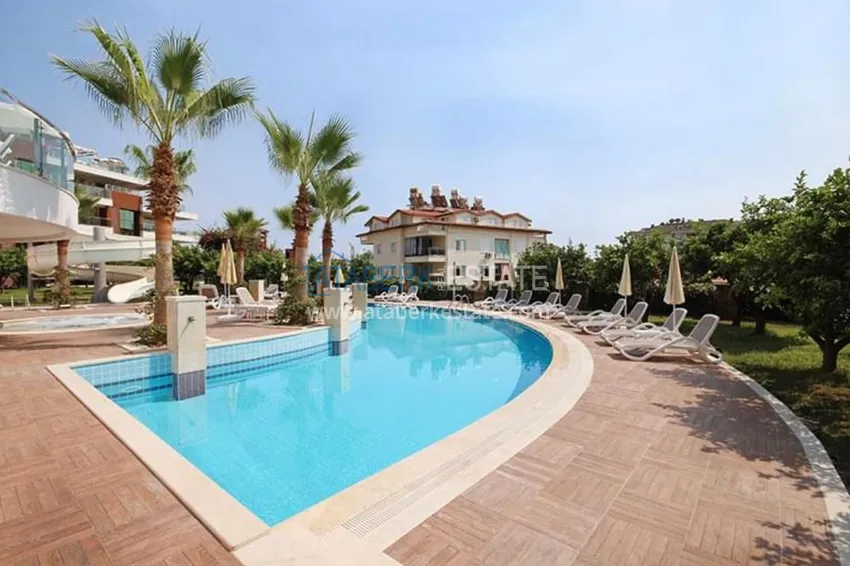 One bedroom apartment with furniture, 80 m², suitable for a residence permit — Alanya, Cikcilli 12