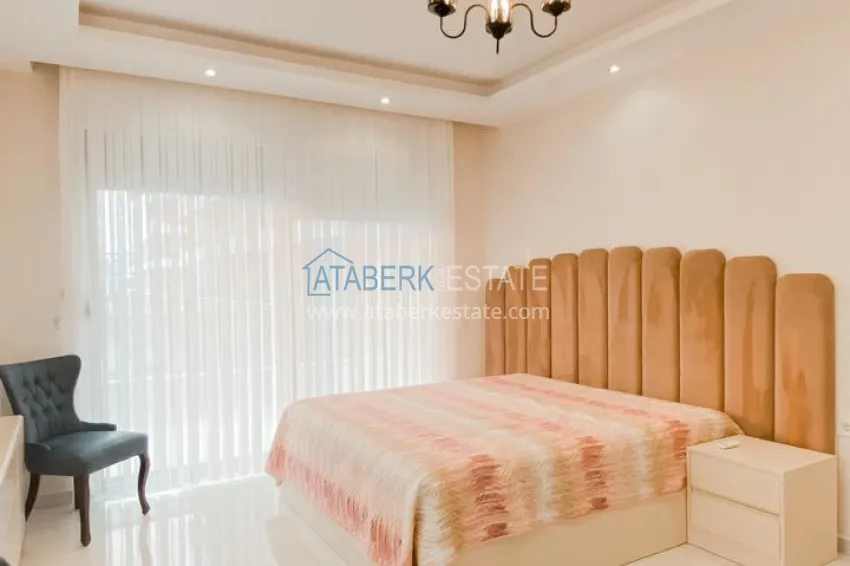 Purchase Garden duplex with a modern interior in a complex with infrastructure - Kargicak, Alanya 12 