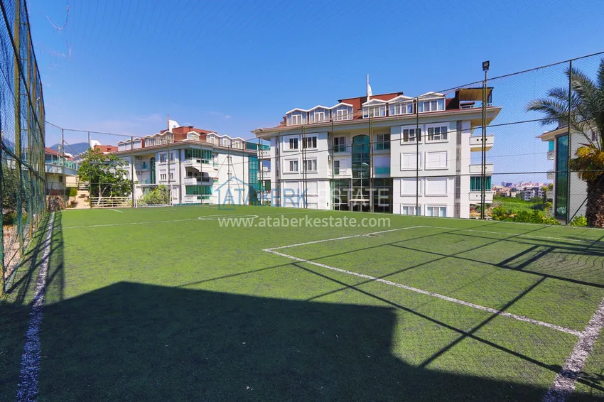 Two-bedroom apartment with furniture and glazed balconies in Alanya, Cikcilli district - suitable for a residence permit 12 