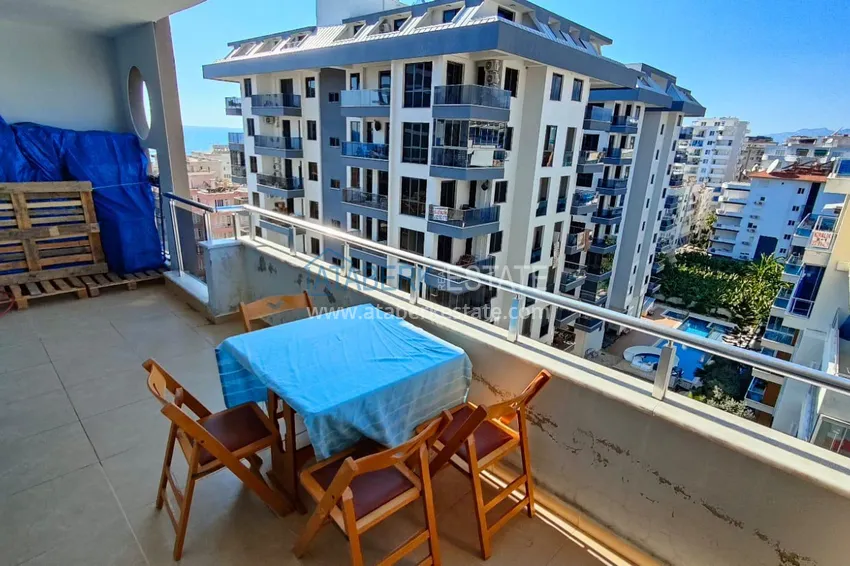 Purchase  1+1 apartment with an area of 76 m2 furnished in a comfortable complex — Alanya, Mahmutlar district 12 