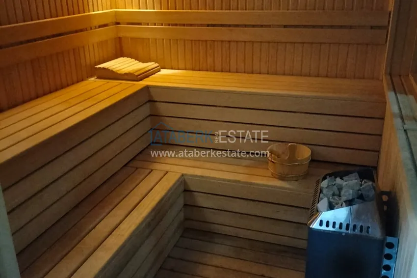 Furnished duplex penthouse in the center of Alanya — Cleopatra beach area  11 