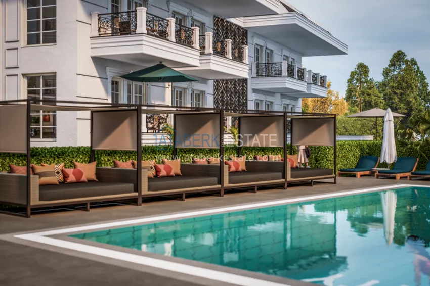 A new architectural masterpiece on the coast of Alanya, Turkler district — an investment project with villas and apartments 14 