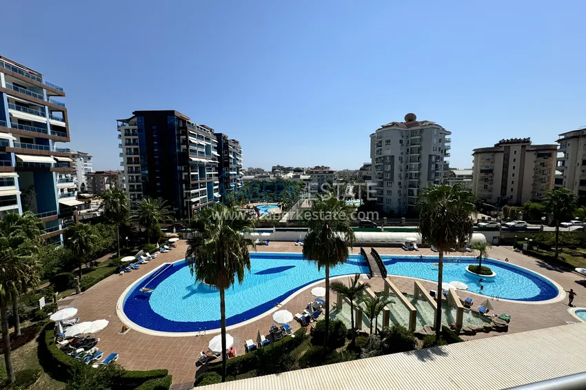 Purchase Furnished 2+1 apartment in a prestigious complex in Alanya, Cikcilli — suitable for a residence permit 15 