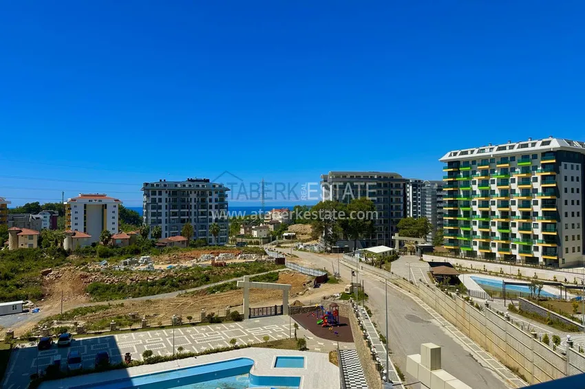 Purchase Hot offer, real estate with sea view — one bedroom apartment in Avsallar! 14