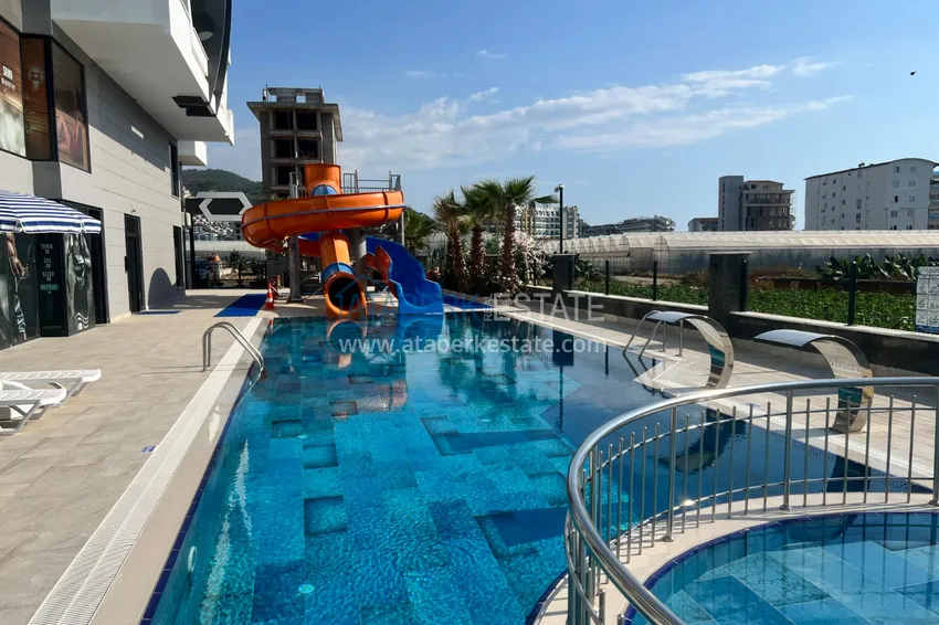 2+1 apartment in a new residential complex with a private beach. Kargicak District, Alanya 13 