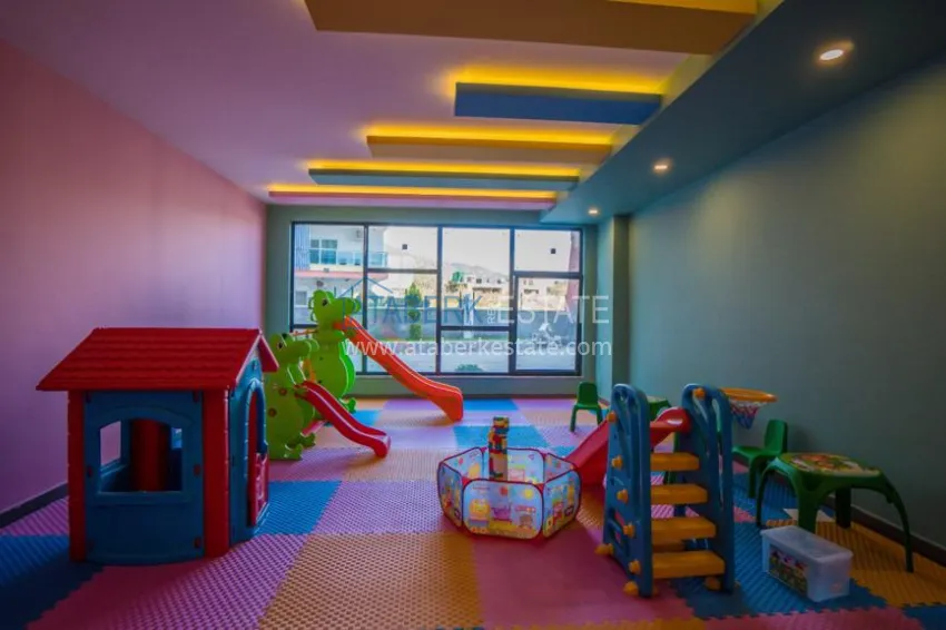 4+1 apartment with designer interiors and views — Alanya, Mahmutlar district 12 