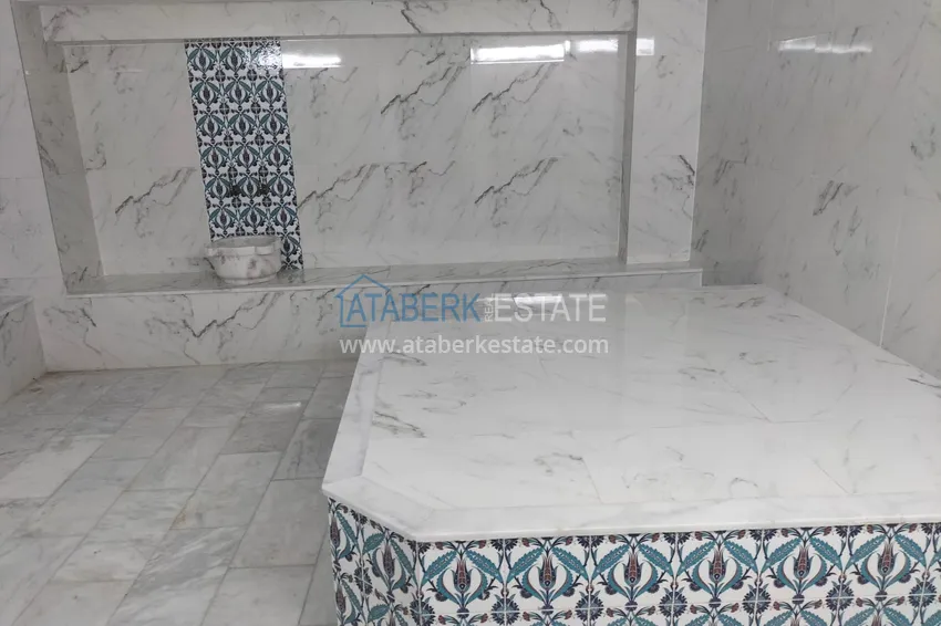 Furnished duplex penthouse in the center of Alanya — Cleopatra beach area  12 