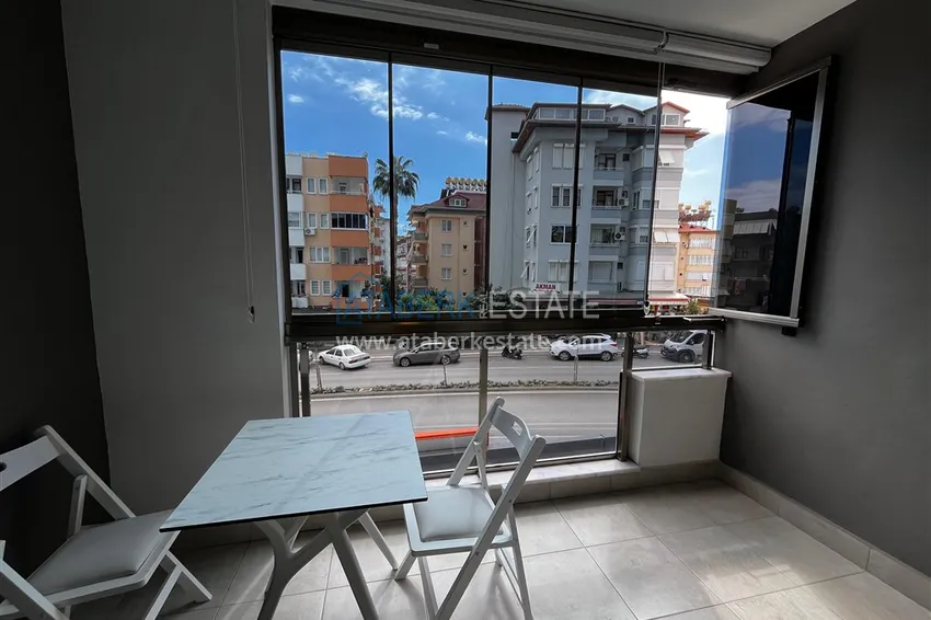 Purchase  Apartment 1+1 in the center of Alanya with furniture - Cleopatra beach area 13 