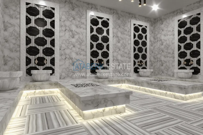 A new architectural masterpiece on the coast of Alanya, Turkler district — an investment project with villas and apartments 33 