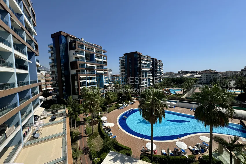 Purchase Furnished 2+1 apartment in a prestigious complex in Alanya, Cikcilli — suitable for a residence permit 16 