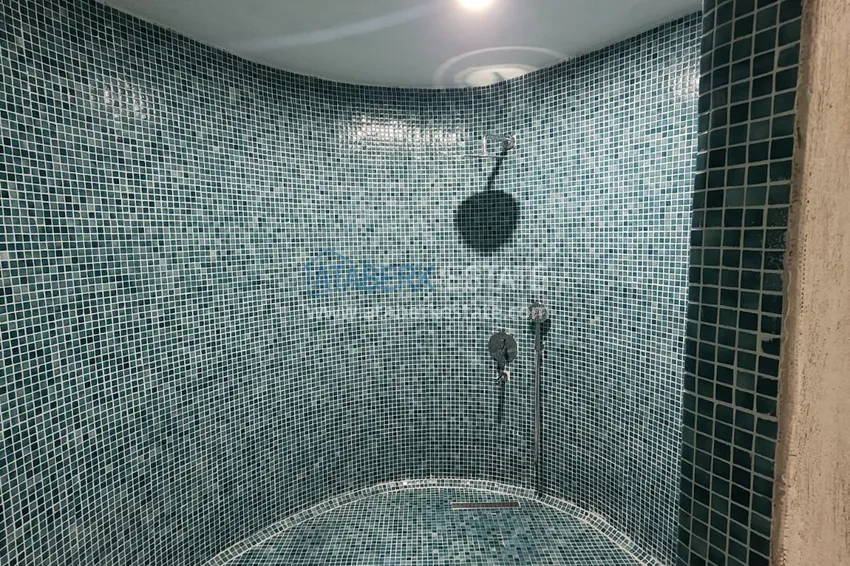 Newly furnished studio in a premium complex with a private beach — Mahmutlar district, Alanya 14 