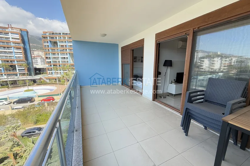 Purchase  Furnished 1+1 apartment in a hotel-format complex, Cikcilli district - suitable for a residence permit 14 