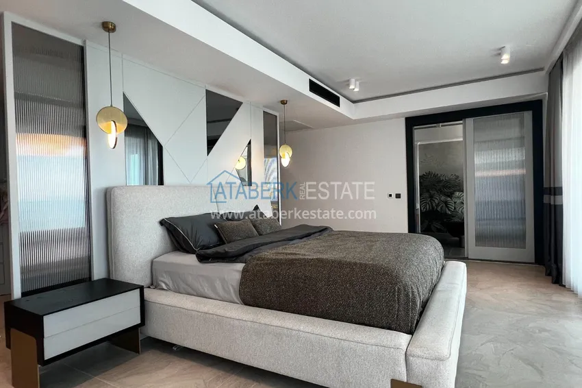 Purchase  Elite private house with panoramic views and original architecture in Alanya, Yeşiloz district - suitable for citizenship 15 