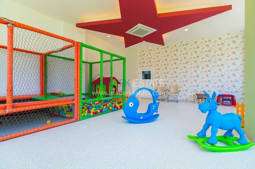 Linear 3+1 apartment with panoramic views in the center of Mahmutlar — urgent sale, unfurnished 14 