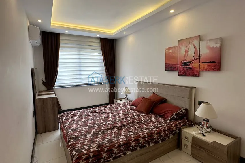 Purchase  Cozy one bedroom apartment with furniture in a boutique complex — Alanya city center 14 