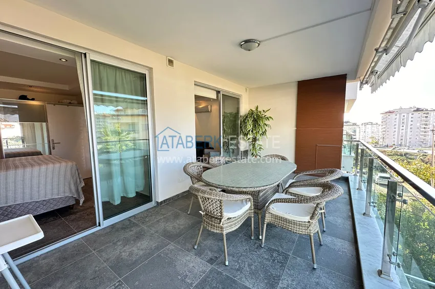 Purchase One bedroom apartment with furniture, 80 m², suitable for a residence permit — Alanya, Cikcilli 14