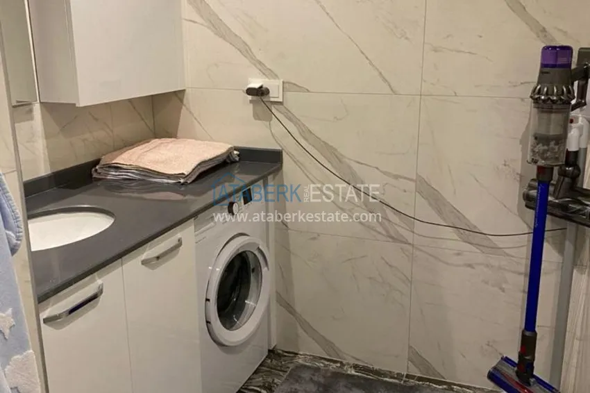 Purchase  Furnished 2+1 garden duplexes in a complex with infrastructure, Kargicak 14 