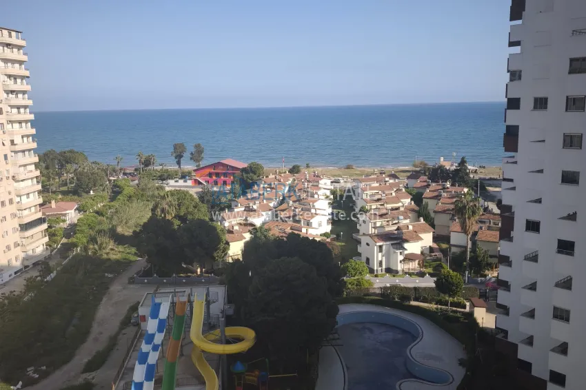 Purchase One bedroom apartment with sea view in Mersin, Erdemli district, Cesmeli microdistrict 14 