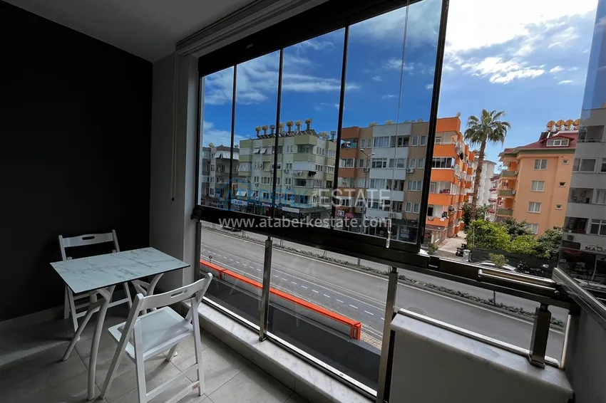 Purchase  Apartment 1+1 in the center of Alanya with furniture - Cleopatra beach area 14 