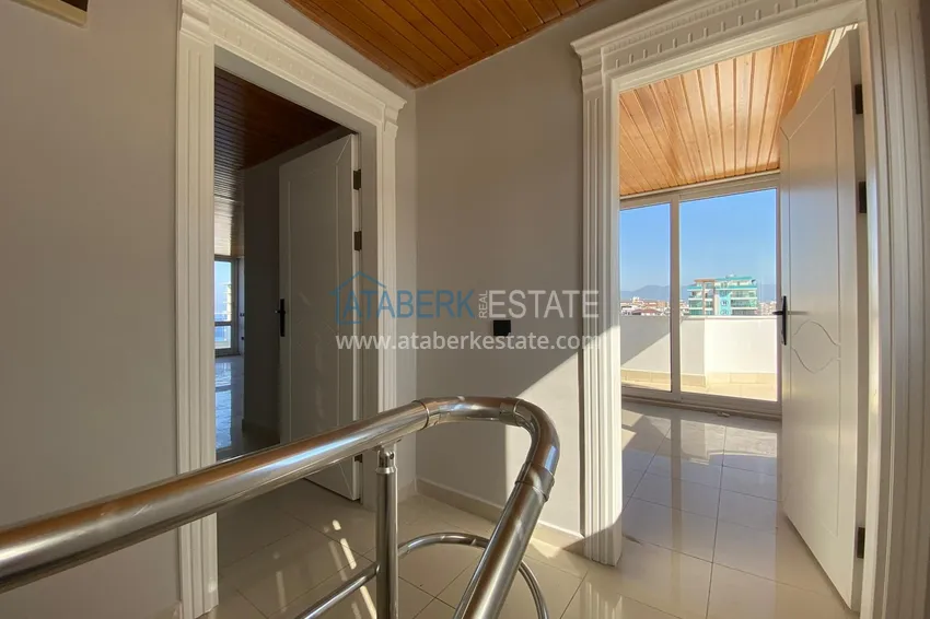 Purchase  Spacious penthouse duplex 3+1 with panoramic sea and mountain views — Mahmutlar, Alanya 16 