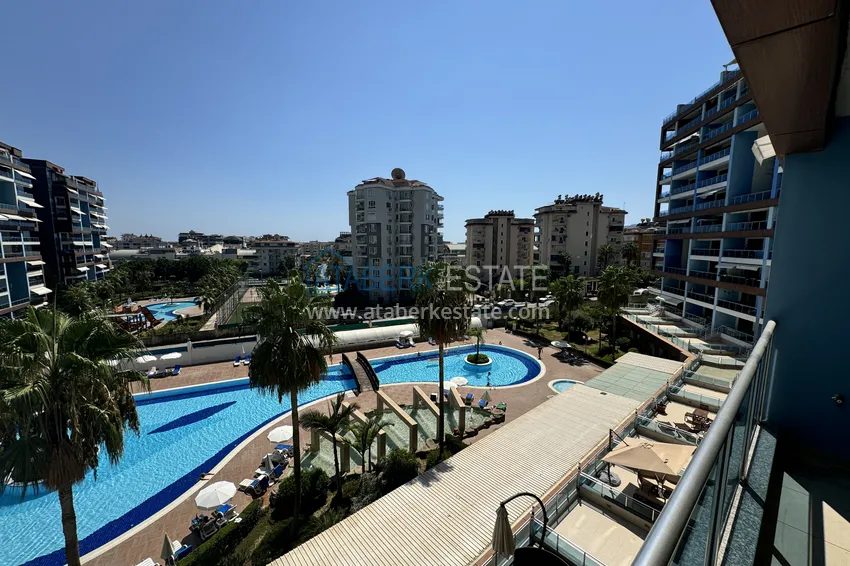 Purchase Furnished 2+1 apartment in a prestigious complex in Alanya, Cikcilli — suitable for a residence permit 17 