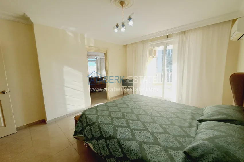 Purchase  Two-bedroom apartment with furniture and sea view — Alanya, Mahmutlar, Tuesday Market District 15 