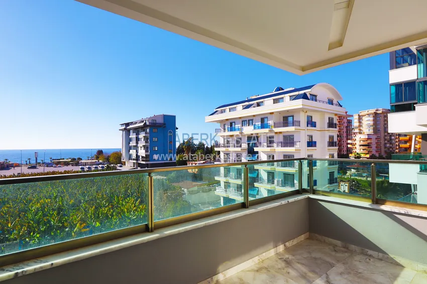 Purchase  2+1 apartment in a new residential complex with a private beach. Kargicak District, Alanya 15 