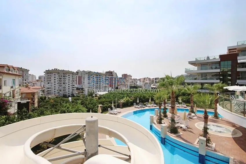 One bedroom apartment with furniture, 80 m², suitable for a residence permit — Alanya, Cikcilli 15