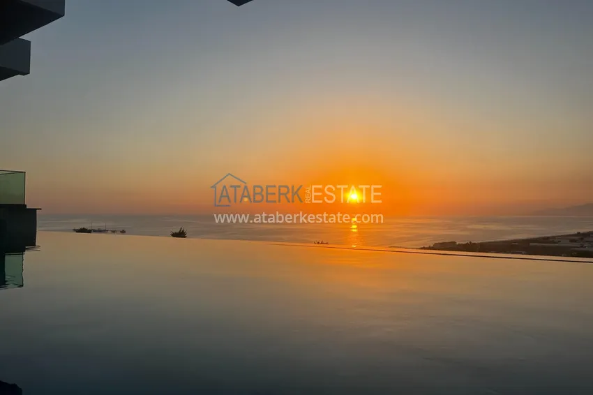 Elite private house with panoramic views and original architecture in Alanya, Yeşiloz district - suitable for citizenship 15 