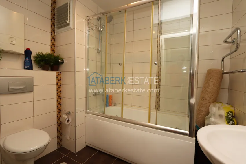 Purchase  Two-bedroom apartment with furniture and glazed balconies in Alanya, Cikcilli district - suitable for a residence permit 15 