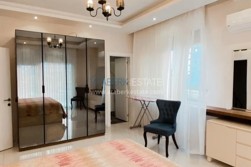 Purchase Garden duplex with a modern interior in a complex with infrastructure - Kargicak, Alanya 15 