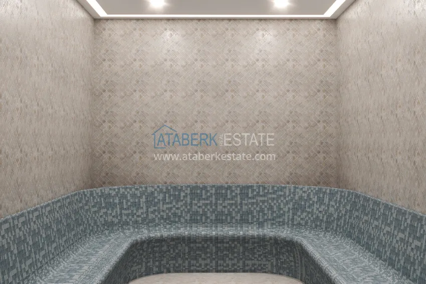 A new architectural masterpiece on the coast of Alanya, Turkler district — an investment project with villas and apartments 35 