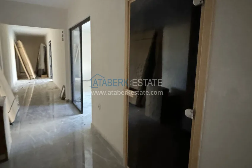 1+1 apartment with new furniture and a glazed balcony in a new building — Alanya, Upper Oba district 16 