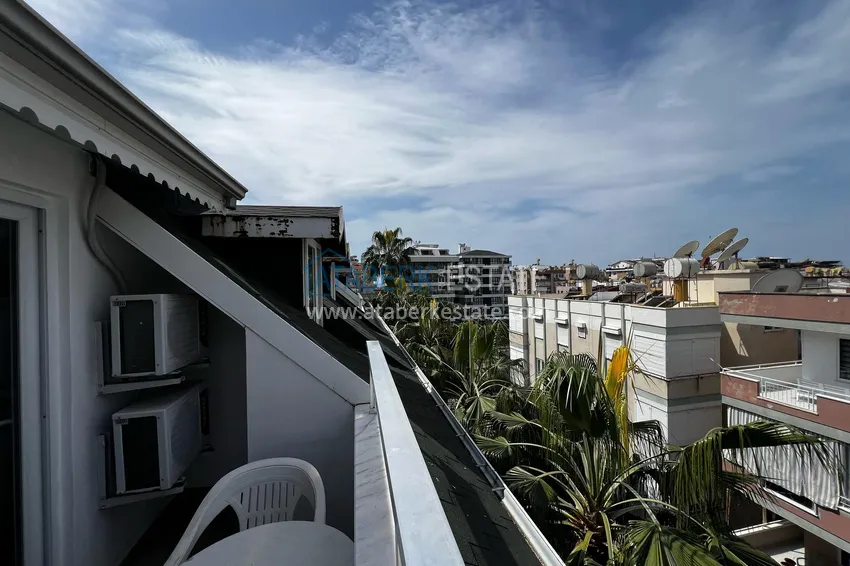 Purchase  Furnished duplex penthouse in the center of Alanya — Cleopatra beach area  16 