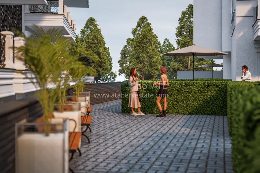 A new architectural masterpiece on the coast of Alanya, Turkler district — an investment project with villas and apartments 17 