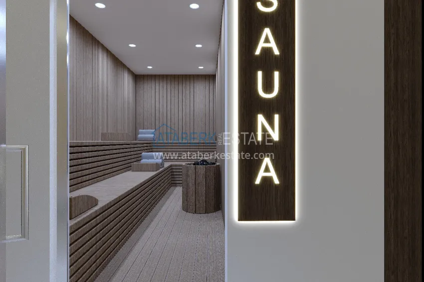 A new architectural masterpiece on the coast of Alanya, Turkler district — an investment project with villas and apartments 36 