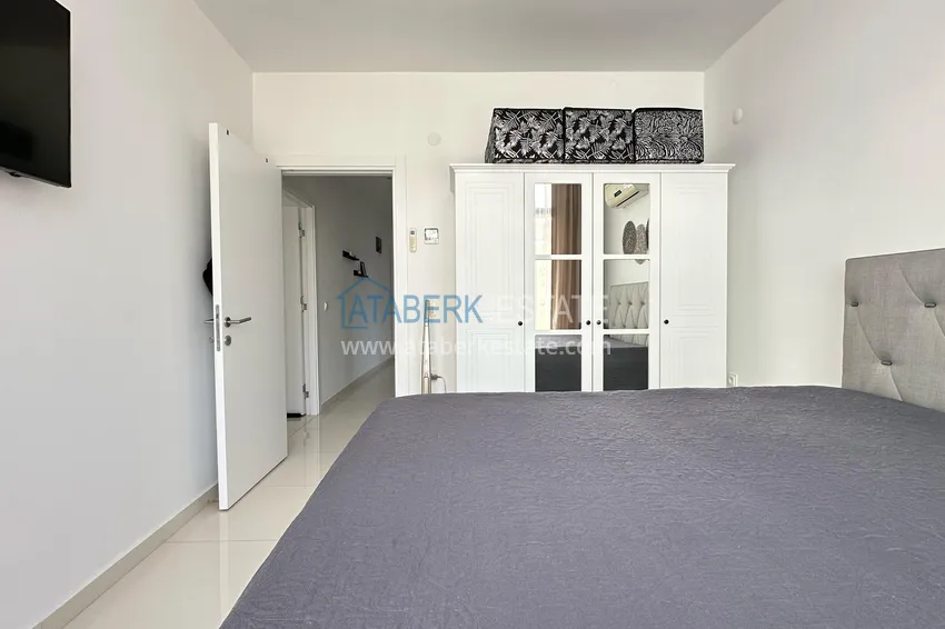 Purchase  3+1 linear apartment with furniture in an elite residence — Alanya, Kestel district  20 