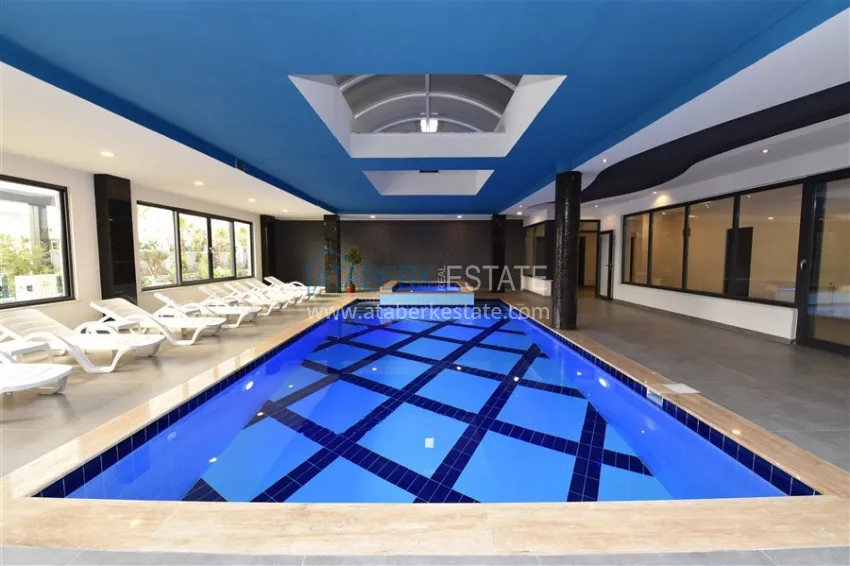 Garden duplex with a modern interior in a complex with infrastructure - Kargicak, Alanya 16 